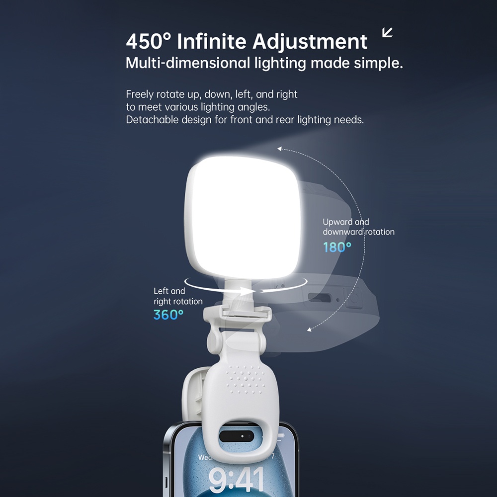 Portable Clip On Mini LED Self - Photography Lighting Patterns review and price