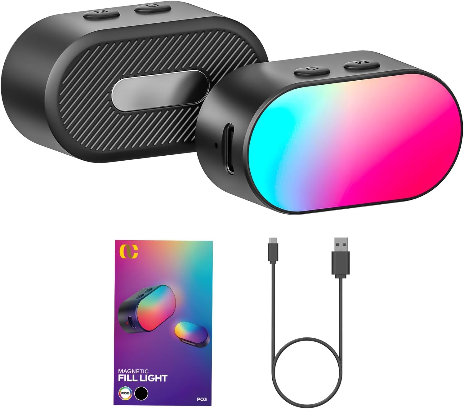 AOCHUAN Mini RGB Magnetic Fill - Photography Lighting Patterns review and price