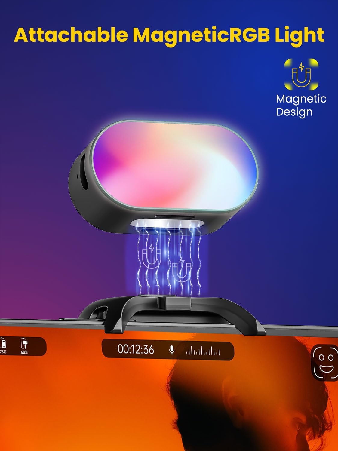 AOCHUAN Mini RGB Magnetic Fill - Photography Lighting Patterns review and price