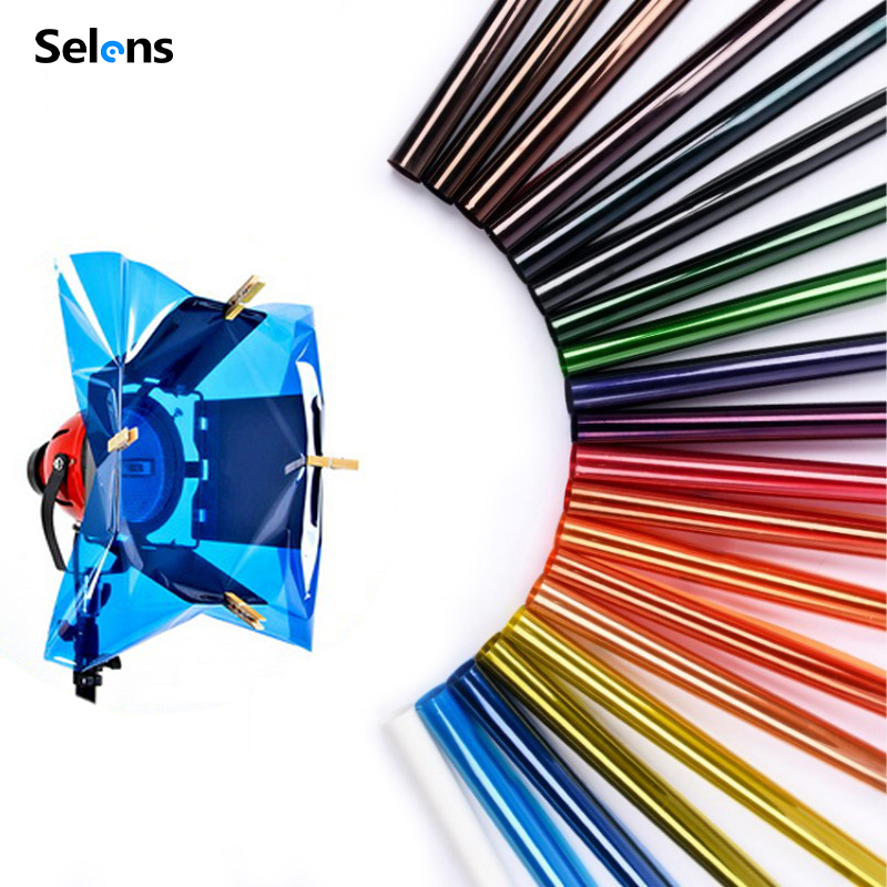 Selens 14 Colors 40*50cm Filte - Photography Lighting Modifiers review and price
