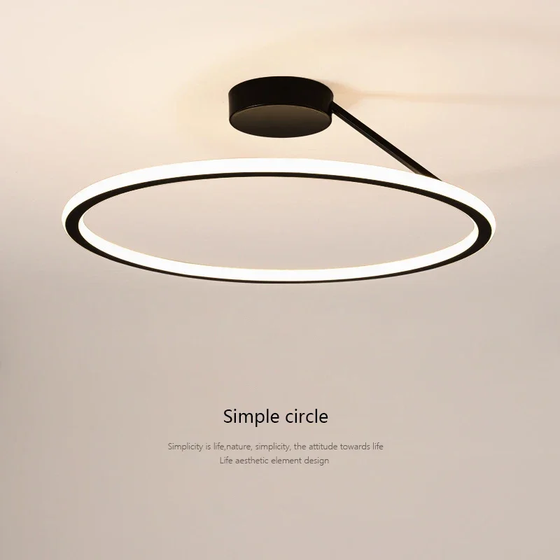 Modern Simple Circle Led Chand - Photography Lighting For Food review and price