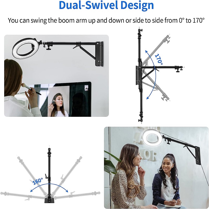 Selens 130cm Wall Mount Boom A - Photography Lighting Triangle review and price