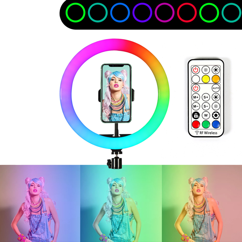 13inch RGB Led Selfie Ring Lig - Photography Lighting Circle review and price