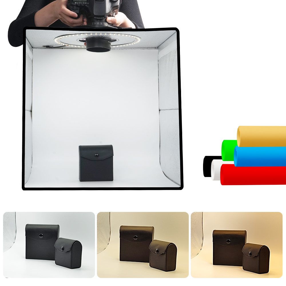 Lightdow Dimmable Photo Box LE - Photography Lighting And Background review and price