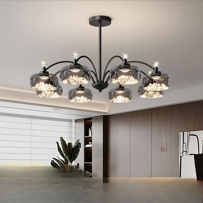 Modern Glass Led Chandelier fo - Photography Lighting For Food review and price