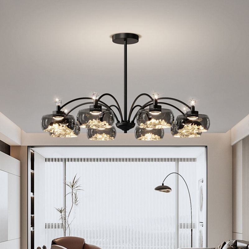 Modern Glass Led Chandelier fo - Photography Lighting For Food review and price